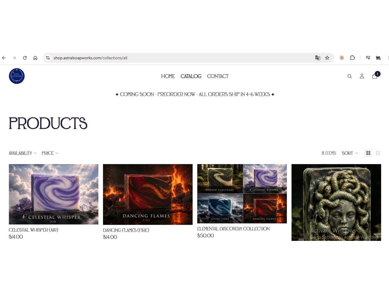 Astral Soapworks — Shopify Store Launch & WordPress Integration