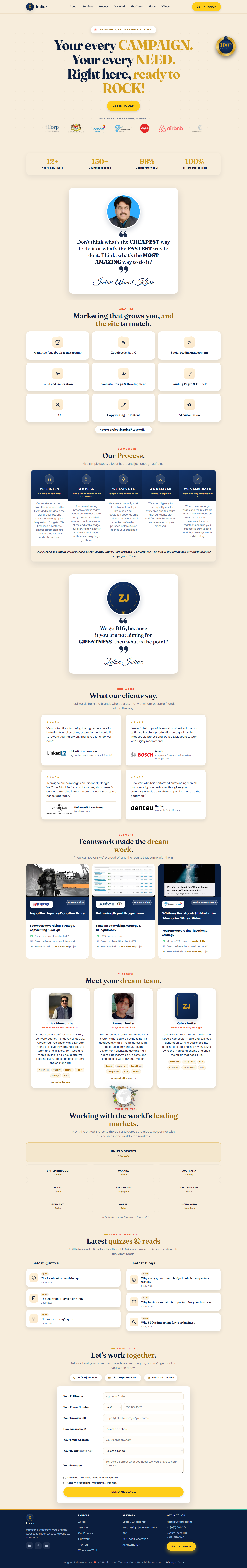 ZJ — Personal Brand One-Pager