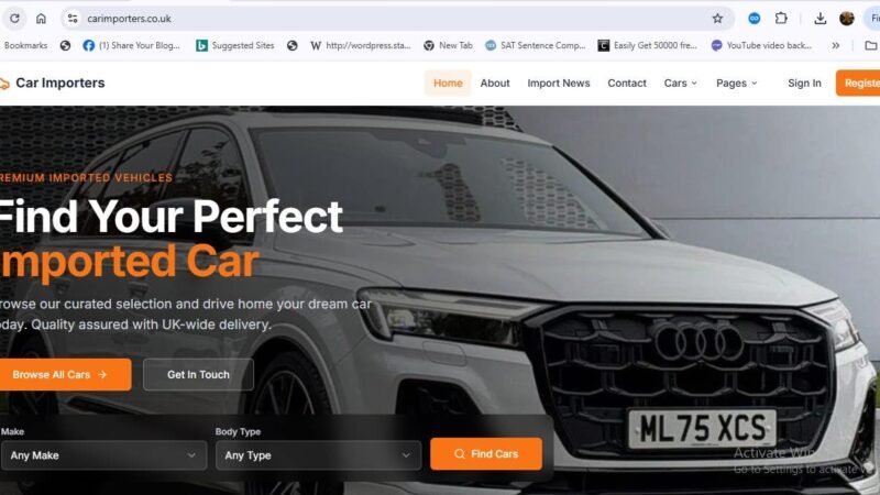 Car Importers UK — Vehicle Marketplace