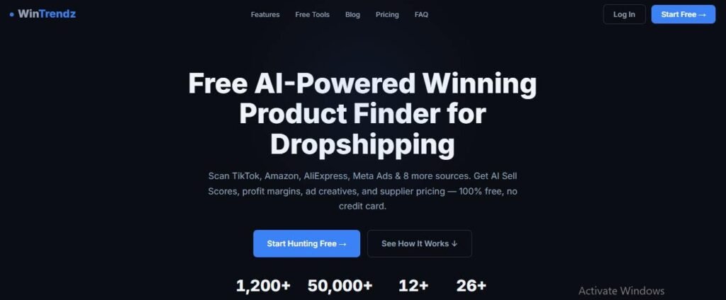 Dropshipping Products Hunting Tool