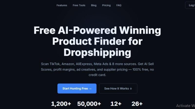 Dropshipping Products Hunting Tool